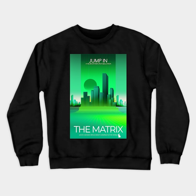 The Matrix Crewneck Sweatshirt by edgarascensao